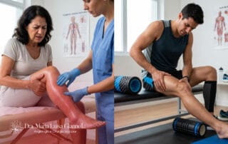 Dor da Trombose e Dor Muscular